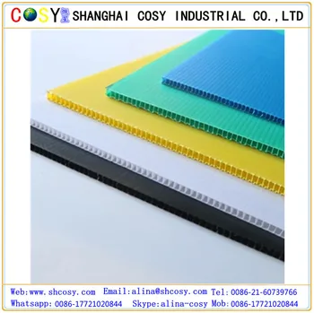 700gsm Weight Translucent Polypropylene Hollow Sheet Expanded Pp