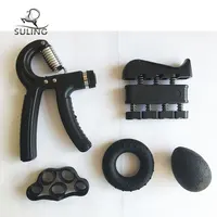 

Adjustable hand grip exerciser and finger power set