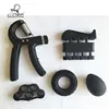 Adjustable hand grip exerciser and finger power set
