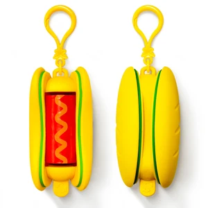 Image of 2019 New Design Hot Dog Printed Compostable Bag Holder Biodegradable Doggie Dog Poop Bags with Dispenser