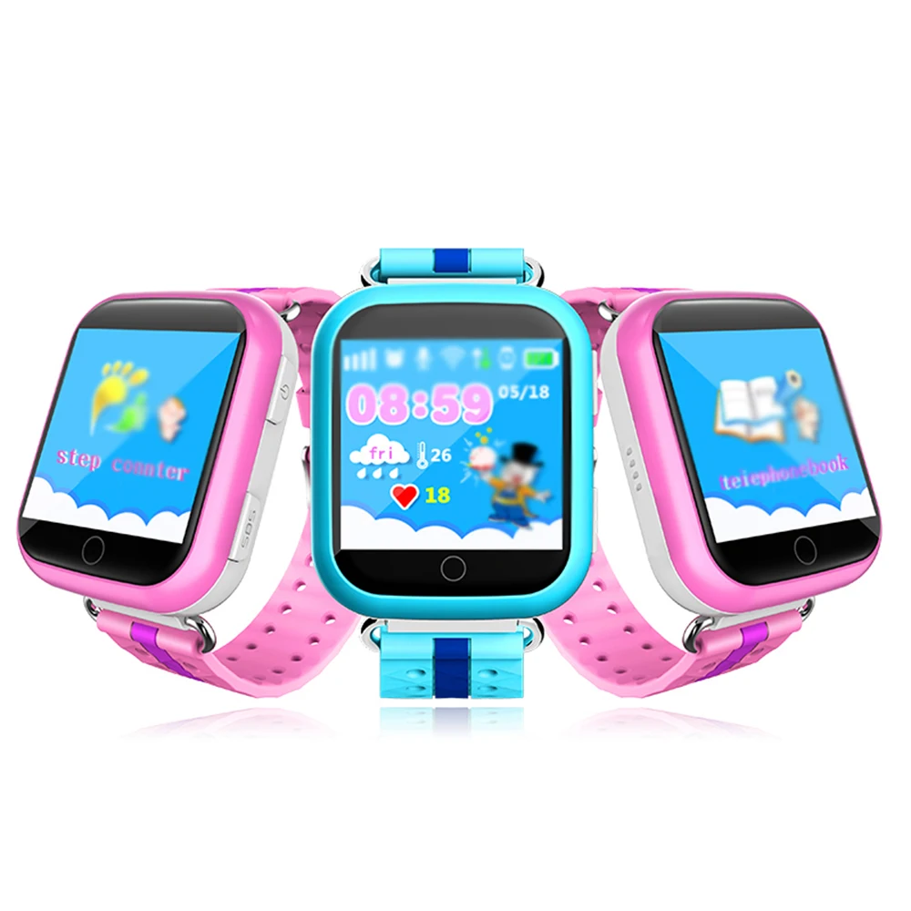 

New Arrival Smart Kids GPS Watch GPS/LBS/Dipper Location positioning Anti-lost Smart Kids Watch with GPS antenna