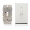 EVA LOGIK Z-Wave Fashion safety Version smart home wall Toggle electrical switch ON/OFF