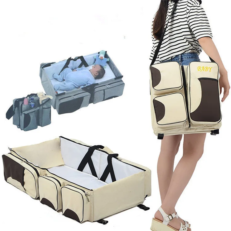 

Born Travel Baby Bed Foldable Portable New for Baby 0-3 Years Mum and Baby Customized Logos Nylon AFT-MB006 CE BV ISO Paisley