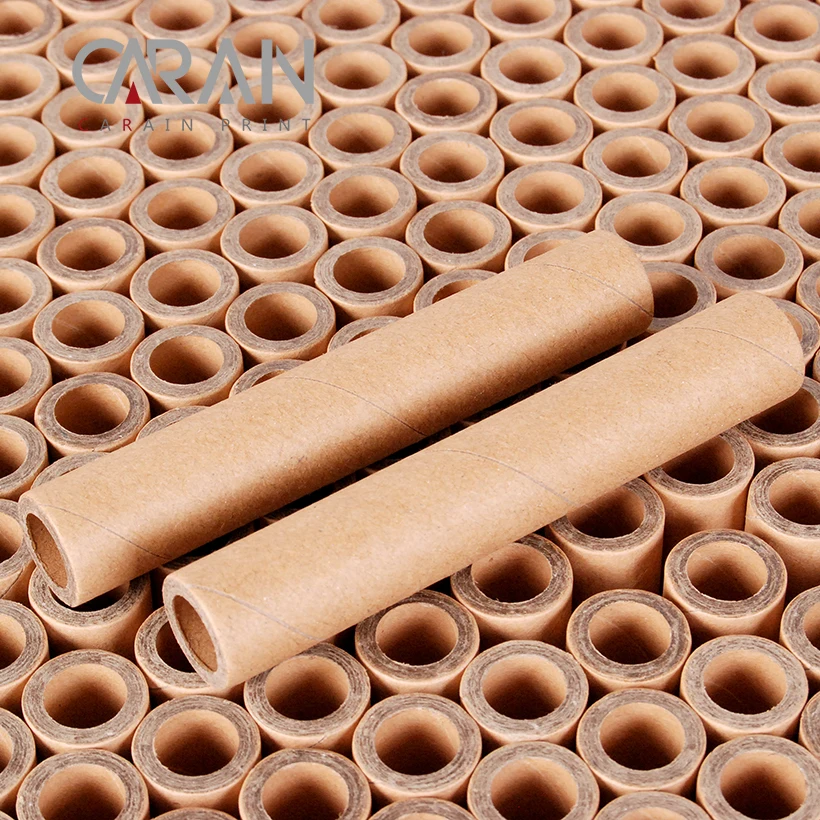 
Custom size thermal paper pack brown kraft paper 3mm thick industrial tube 