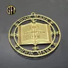 New trend Custom Luxury gold logo pig laser cutting metal engrave bookmark Manufacturer China