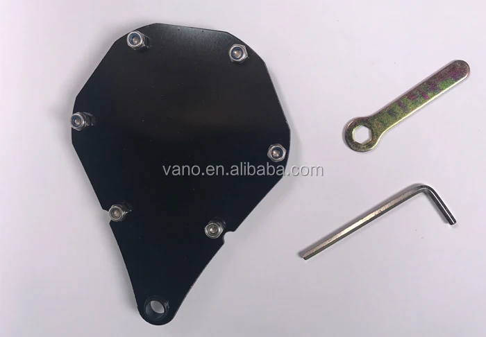 Colorful Motorcycle Frame Tax License Disc Holder Plate