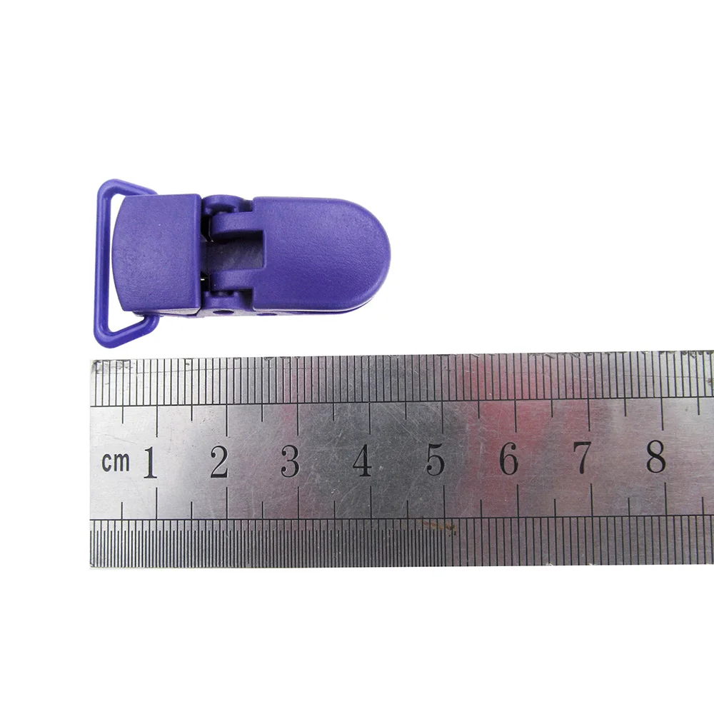 
2cm kam 1 plastic pacifier clips suspender clips with gripping teeth for soother paci pacifier dummy bib 