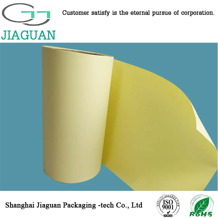 Sticker Backing Paper Yellow Kraft Release Paper A4 Paper Rolls Buy