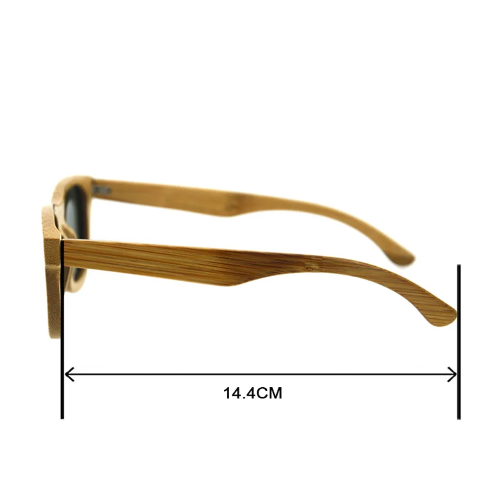 High Quality Wholesale custom handmade uv400 polarized wooden