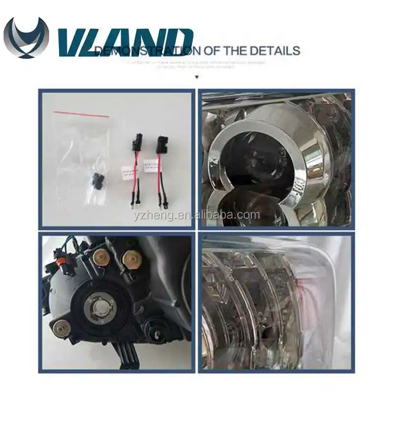 Vland manufacturer for ES350 headlight for 2007 2008 2009 2010 2011 2012 for ES350 LED head lamp wholesale price