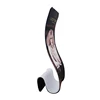 modern design snake-shape free standing wrinkle free smooth custom image stand