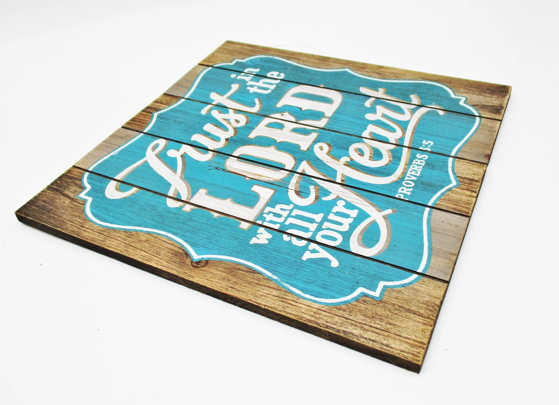 Wholesale Religious Cheap Wooden Wall Decor Psalm Plaque Buy