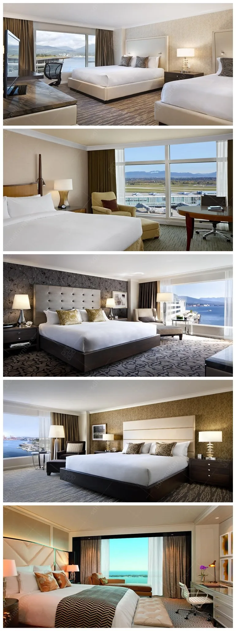 Malaysian Style Design Modern King Queen Room Bedroom Furniture Sd1188