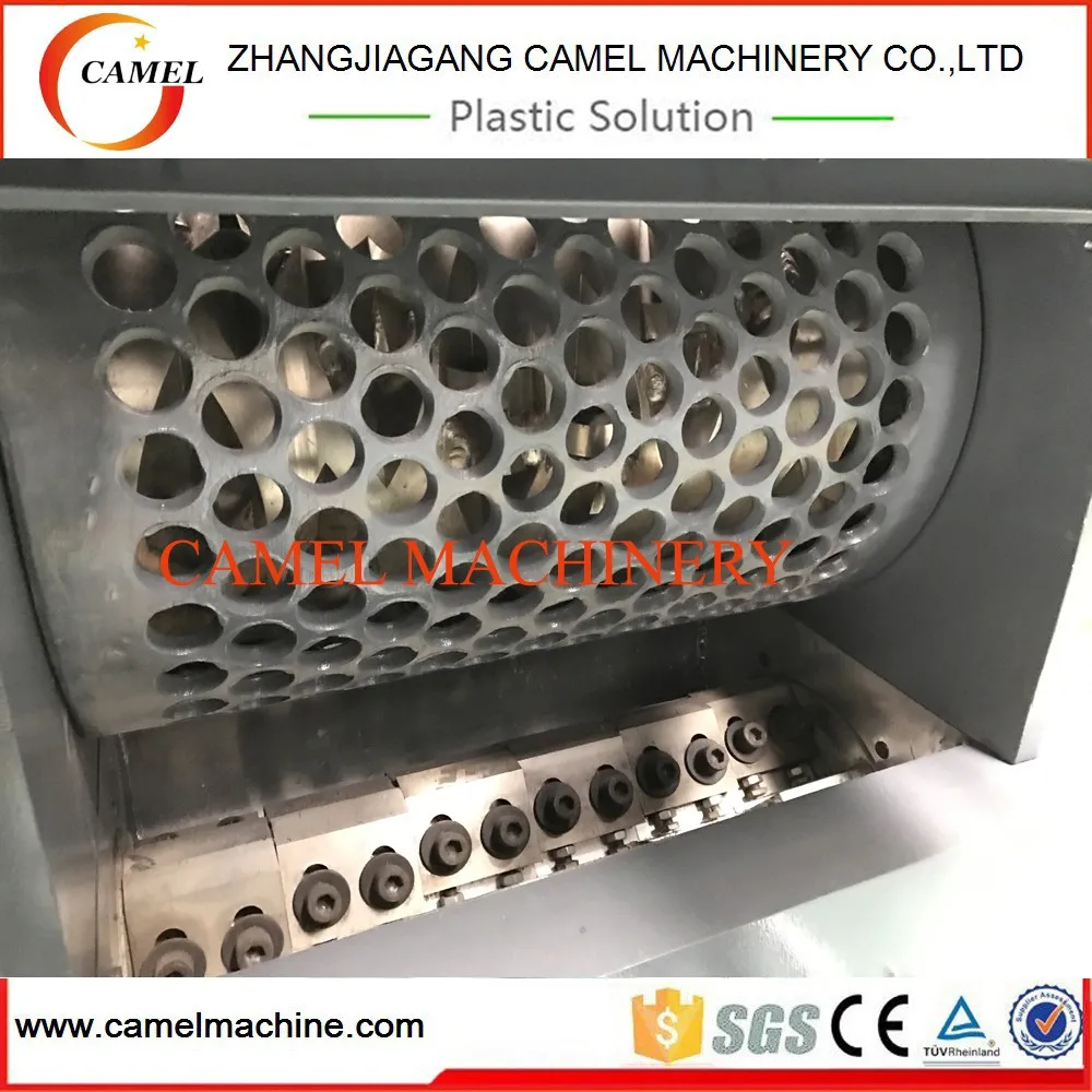plastic solid waste crusher machine
