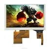 High luminous 5 inch 800*480 RGB tft lcd display with CTP