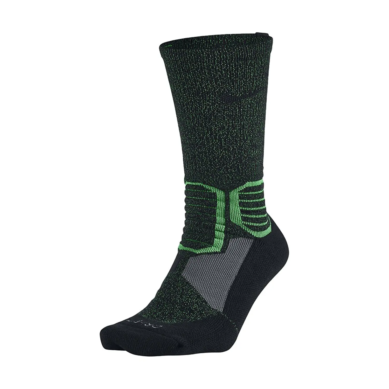 black and green nike socks