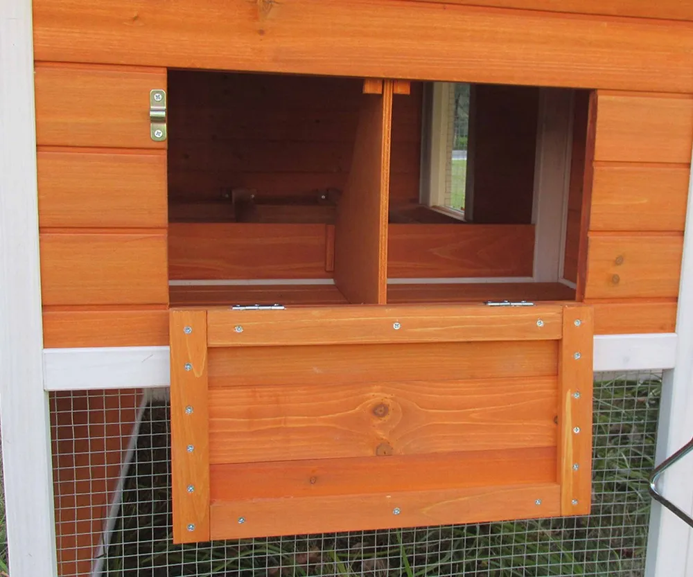 Wooden Chicken House Designs Coop Hen Hutch Pet House With Large Run