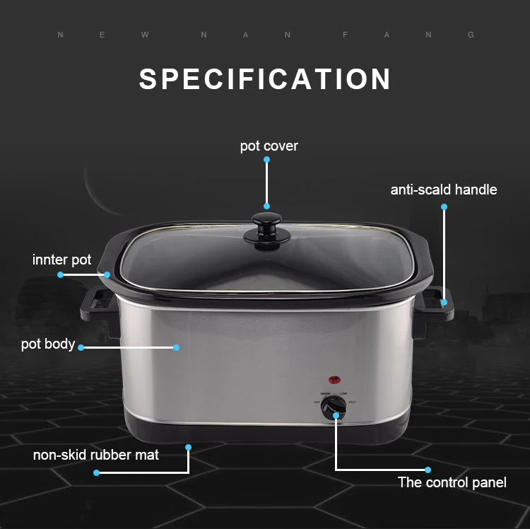 Kitchen Appliances Portable Electric Cooker Energy Saving Slow Cooker