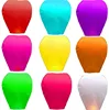 custom cheap india biodegradable chinese white red paper wishing flying sky lantern
