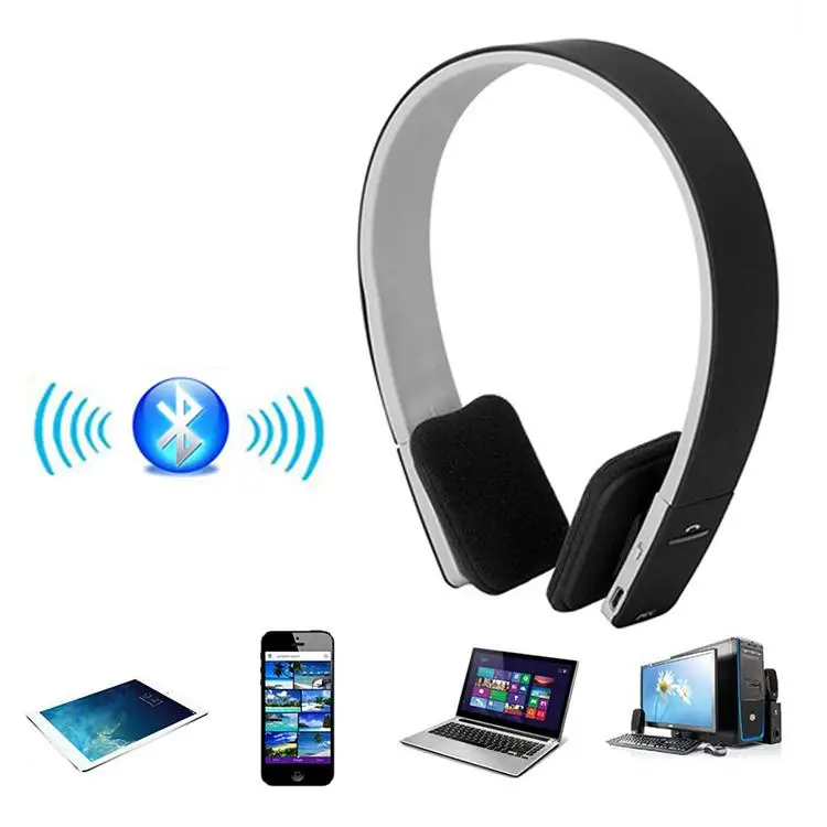 

BQ618 BQ-618 AEC Bluetooth Headphone Noise Reduction Wireless Headset Headsets For Phone Laptop Tablet Stereo Headphones