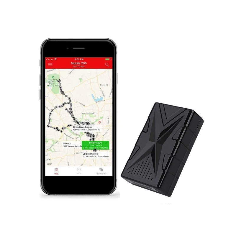 Mini Global Real Time Position Wireless Gsm/gprs/gps Tracker Long