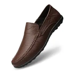 Casual cow leather loafer shoe soft and Comfortabl