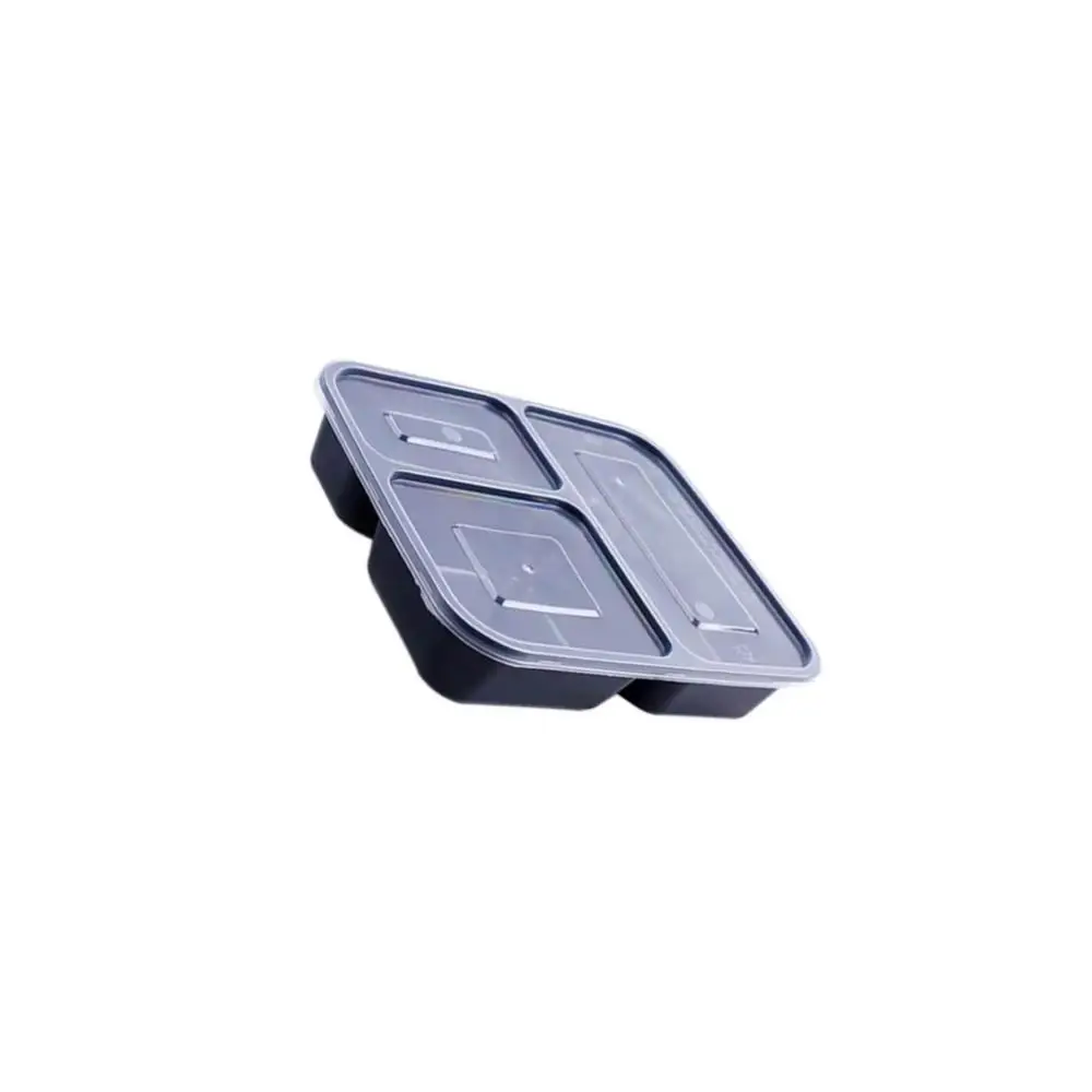 Top seller 2020 3 compartment food container disposable / bento box