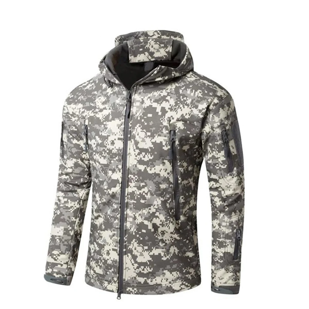 camo hoodie jacket men's