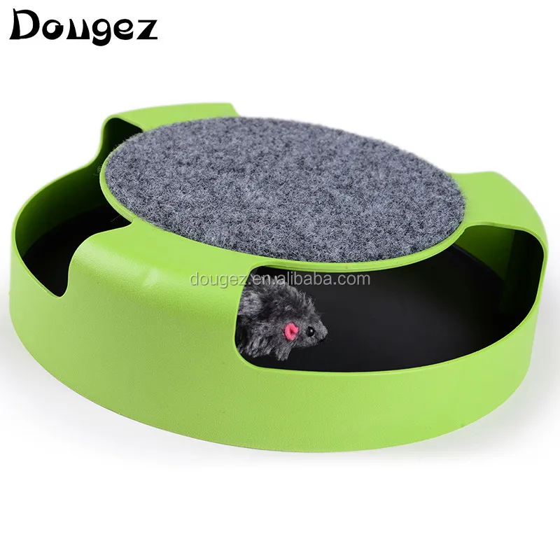 

Hot selling factory price interactive pet toy Motion-activated cat mouse toys, Green