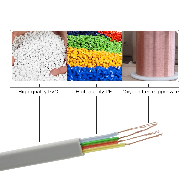 Telephone Cable Color Code Copper Bvs Jumper Wire Outdoor Communication