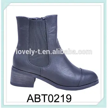 pointed mid heel boots