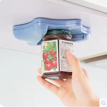 Kitchen Amazon Pentagram New Product Hot Selling Magnetic Silicone Jar Bottle Opener Can Opener