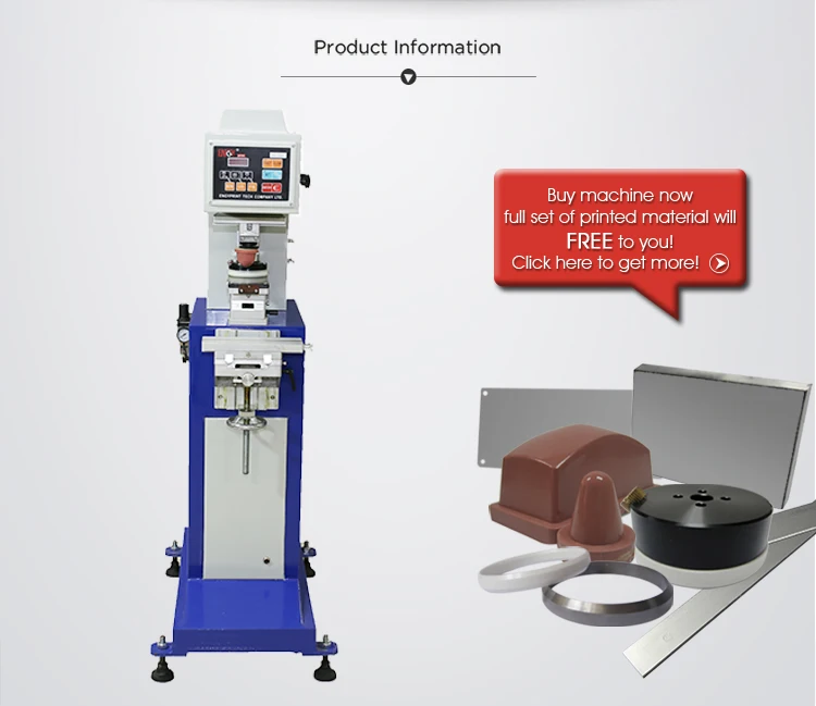 Pad Printer Machine Single Color