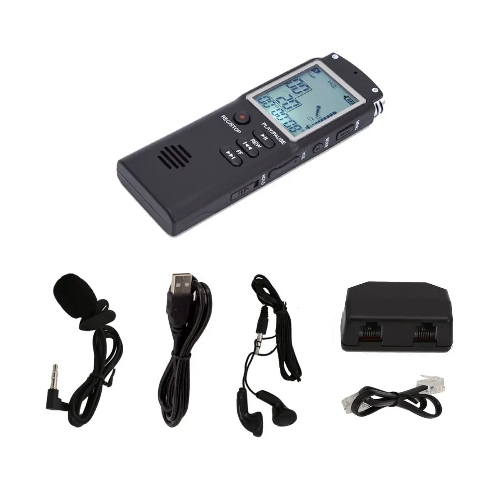 Digital Voice Recorder Sound Audio Recorder Dictaphone Voice Activated