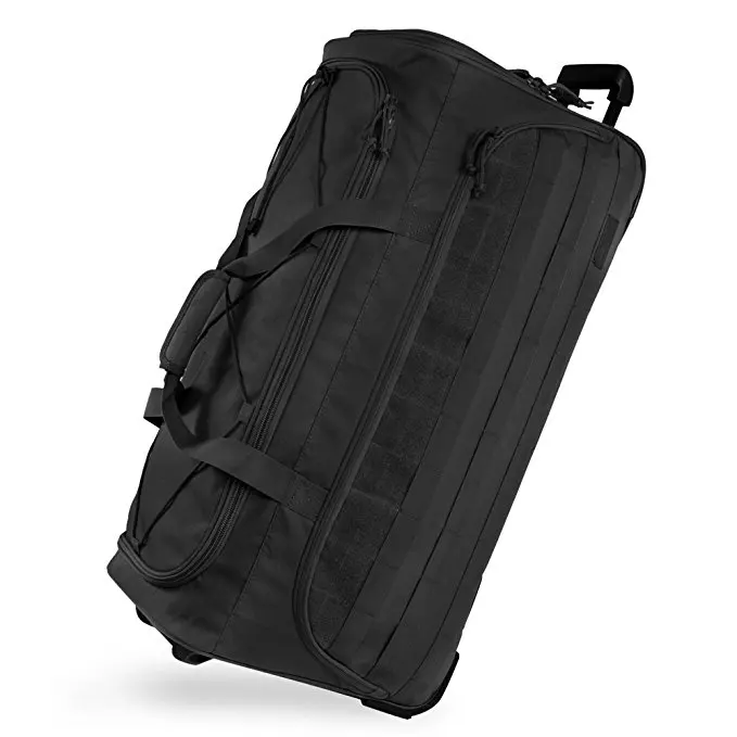 large duffle bags on wheels