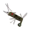 MEC-090 LED Flashlight Multipurpose Pocket tools 13-in-1 Camping Pocket Knife With Compass