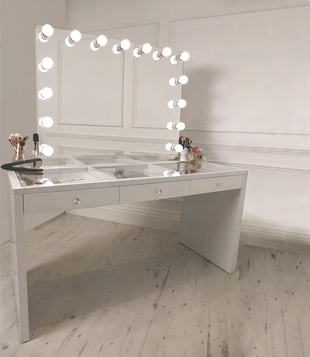 Bedroom Makeup Station Vanity Table With Mirror With Drawers Buy Vanity Table With Mirror Vanity Table With Drawers Bedroom Makeup Station Product