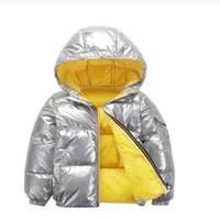 

Hooded Style Baby Boys Winter Silver Heavy Light Soft Warm Jacket