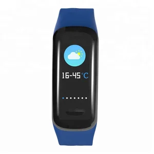 2019 Full Screen Waterproof Smart Bracelet Heart Rate Monitor