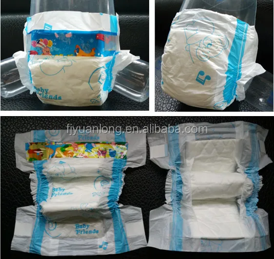 Quanzhou Factory cheap wholesale diaper Hot selling BABY FRIENDS baby diapers