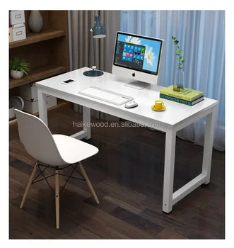 Smart I Shaped Computer Desk For Two Computers Person L 2