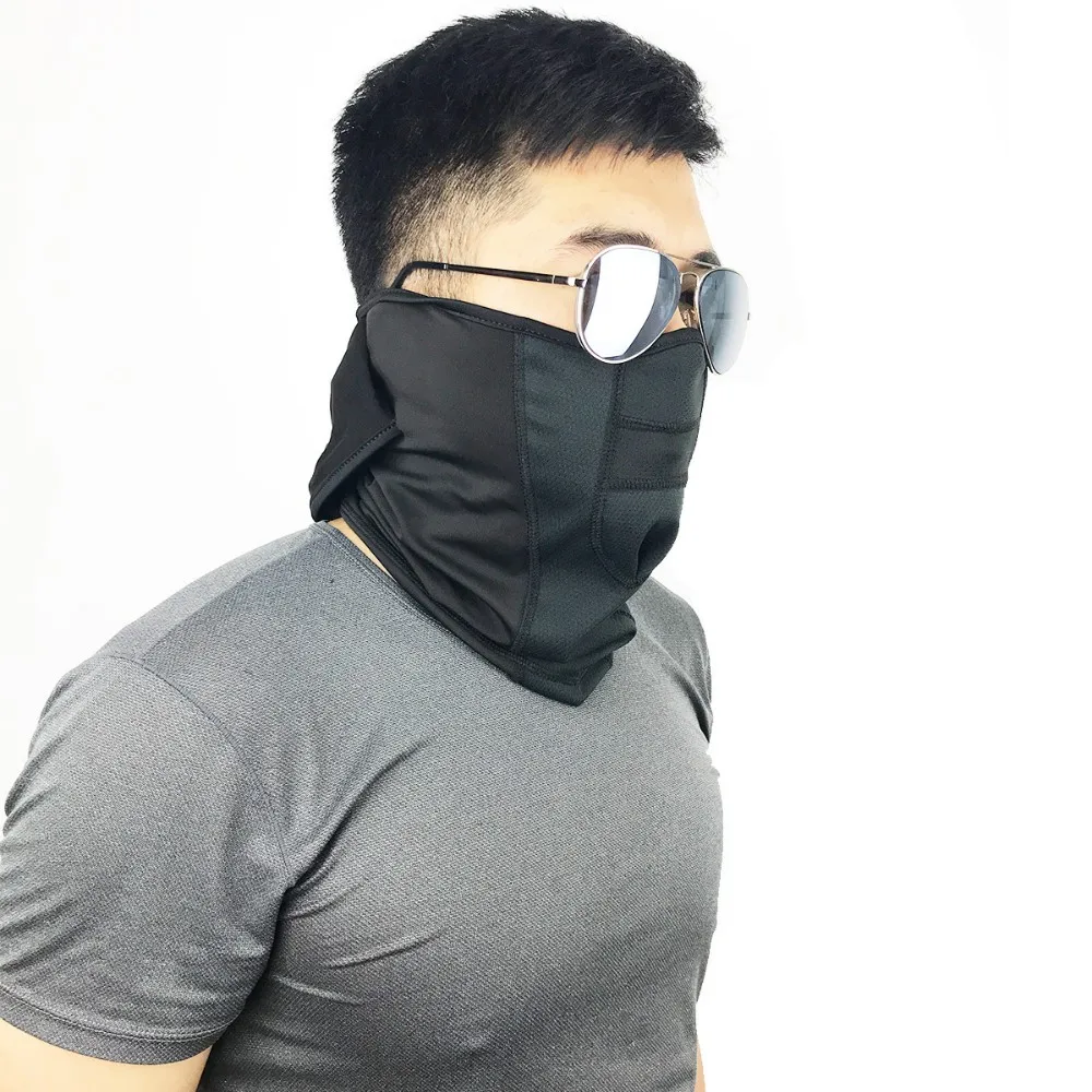 Windproof Breathable Custom Thermal Fleece Winter Balaclava Hood Face