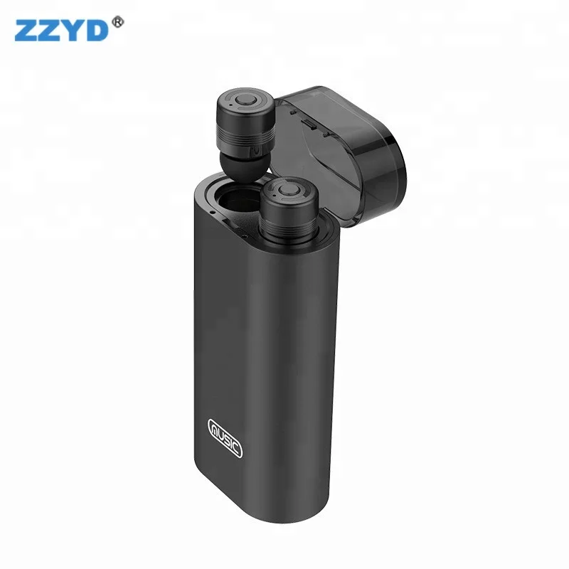 

2018 Amazon China Headphone Wholesale Mini Twin Headset True Wireless Earbuds Headphones Manufacture With 2000 mAh Power Bank