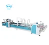 high speed automatic carton paper box folder gluer machine