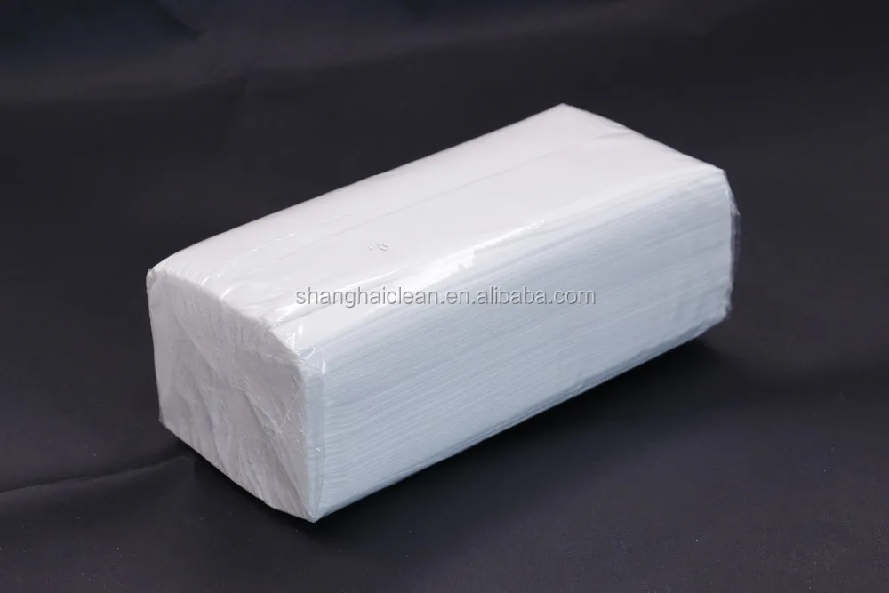 
Pure Wood Pulp Hand Tissue Paper 2 Ply Custom Embossing fold Paper Hand Towel 