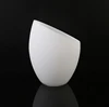 Decorative opal white frosted and egg shaped glass lamp shade replacement