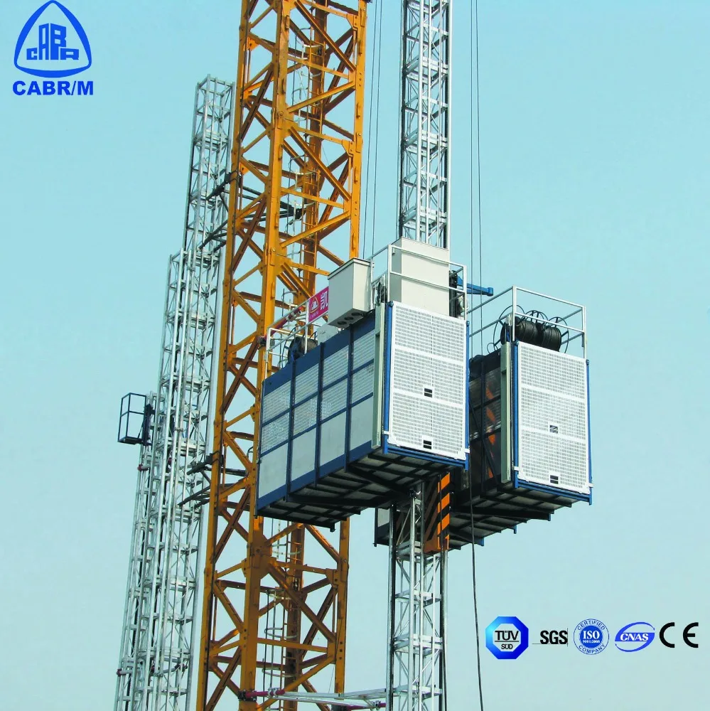 
2t Chinese construction hoist 