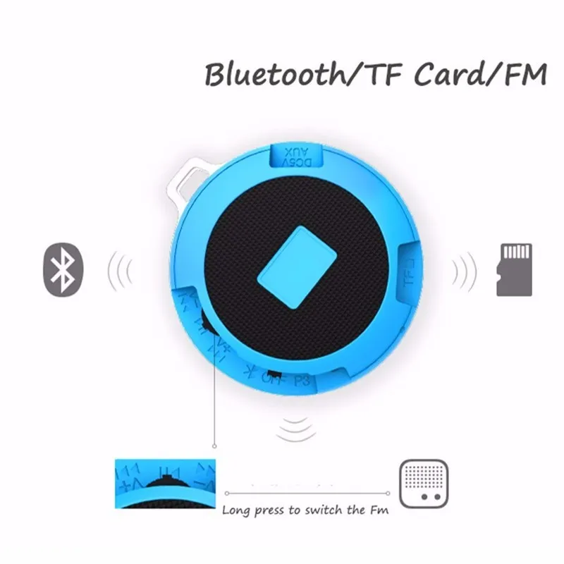 Hot Selling Colorful y3 Mini Music Wireless Blue tooth Portable usb shower Speaker - ANKUX.COM