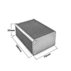 Complete specification customized extrusion aluminum profile electronics device housing for project and industry
