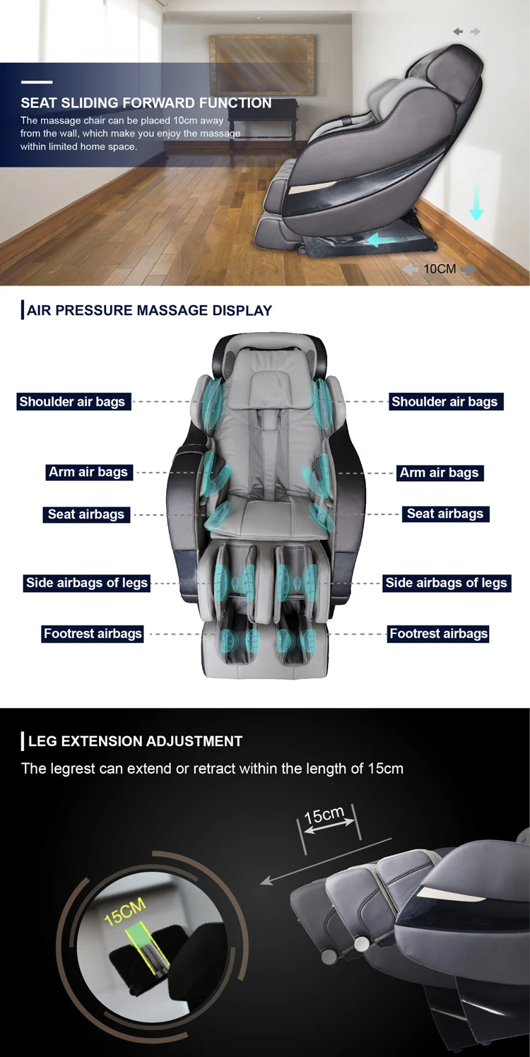 COMTEK RK7912D as seen on tv impulse chiropractic remote co<em></em>ntrol airport medical care massage chair